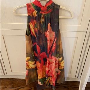 Alice and Olivia floral dress